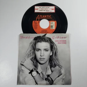 Debbie Gibson "No More Rhyme" 45 Vg+ Tested Picture Sleeve Jukebox Title Strip  - Imagen 1 de 7