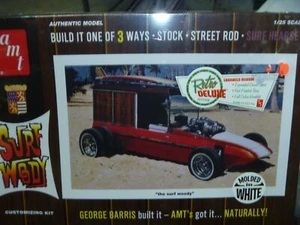 AMT 976 GEORGE BARRIS SURF WOODY KIT 1/25 McM FS - Imagen 1 de 3