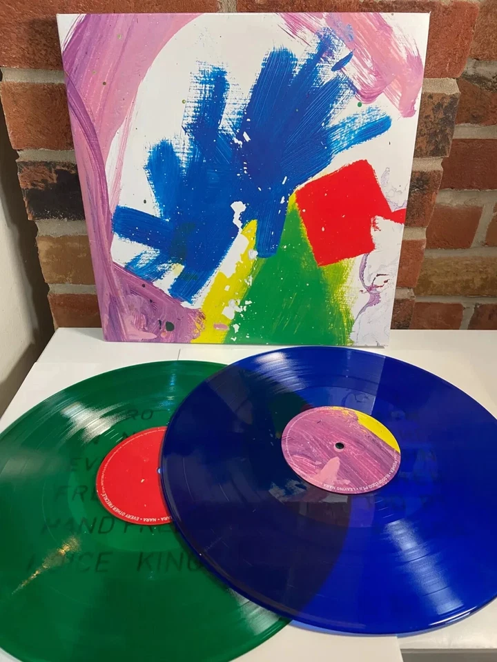 This Is All Yours ALT J Coloured Red/Yellow Blue/Green Shuffle Mispress Vinyl LP - Image 1 of 4