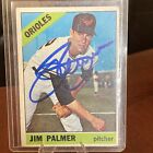 Jim Palmer ORIOLES HOF Signed Autograph 1966 Topps Rookie Card 126