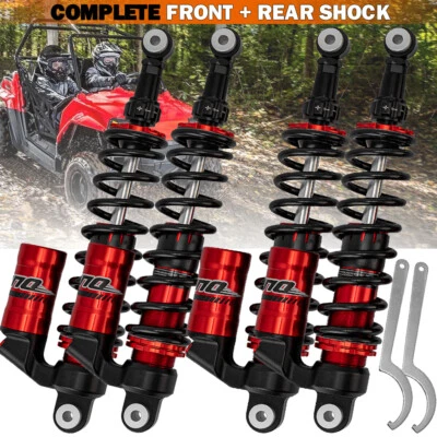STAGE 4 PERFORMANCE FRONT & REAR AIR SHOCKS ABSORBER FOR POLARIS RZR 170 UTV 09+ - Image 1 of 4