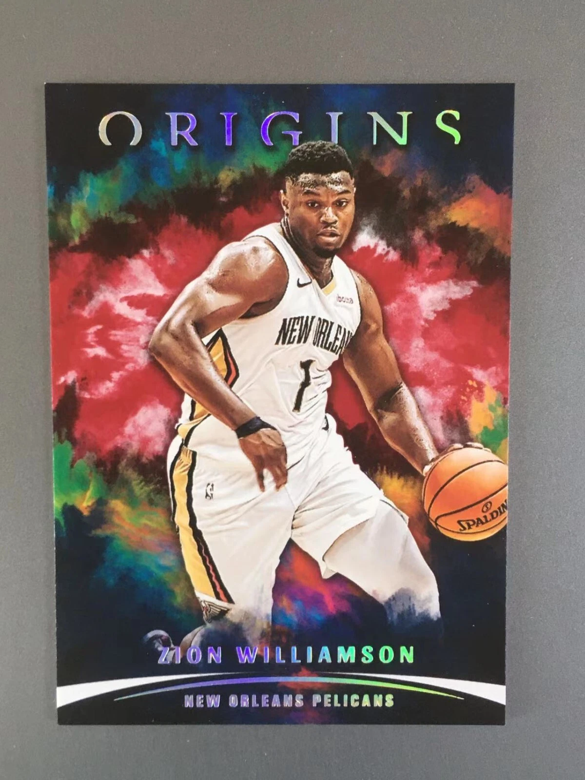 Zion Williamson 2021-22 Panini Origins Basketball Red Parallel #1