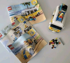 LEGO CREATOR: Sunshine Surfer Van 31079. 3 in 1 Complete. With Manuals. Like New - Picture 1 of 9