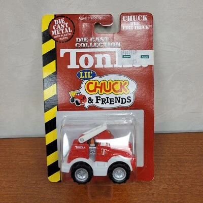 Vtg Tonka Lil' Chuck Fire Engine Truck Die Cast Collection Metal Maisto 2000 NEW - Image 1 of 2