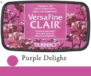 VersaFine CLAIR Stempelkissen Purple Delight VF 101 Tsukineko 55x95mm 91516 - Bild 1 von 5