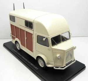 Atlas NB03 Citroen Type H Van Heuliez Cream/Brown 1:24 Scale Die-Cast Model T48P - Picture 1 of 7