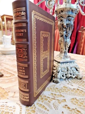 THE WIDOW'S STORY Easton Press JOYCE CAROL OATES SIGNED FIRST FINE - Image 1 of 3