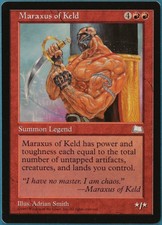 Maraxus of Keld Weatherlight NM Red Rare MAGIC MTG CARD (ID# 207062) ABUGames