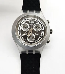 Swatch Irony Diaphane Chrono 2005 - SVCK4016 - Bufera - NEU - - Bild 1 von 3