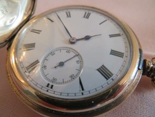 NICE 1909 WALTHAM BOND ST 10CT GOLD FILLED FULL HUNTER DENNISON MOON 20YR CASE