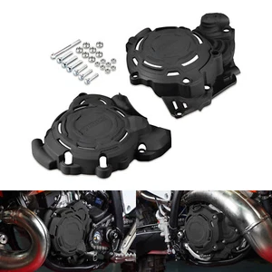 NICECNC Clutch & Ignition Cover Guard Kit Protector For KTM 250 300 EXC XCW 2024 - Picture 1 of 12