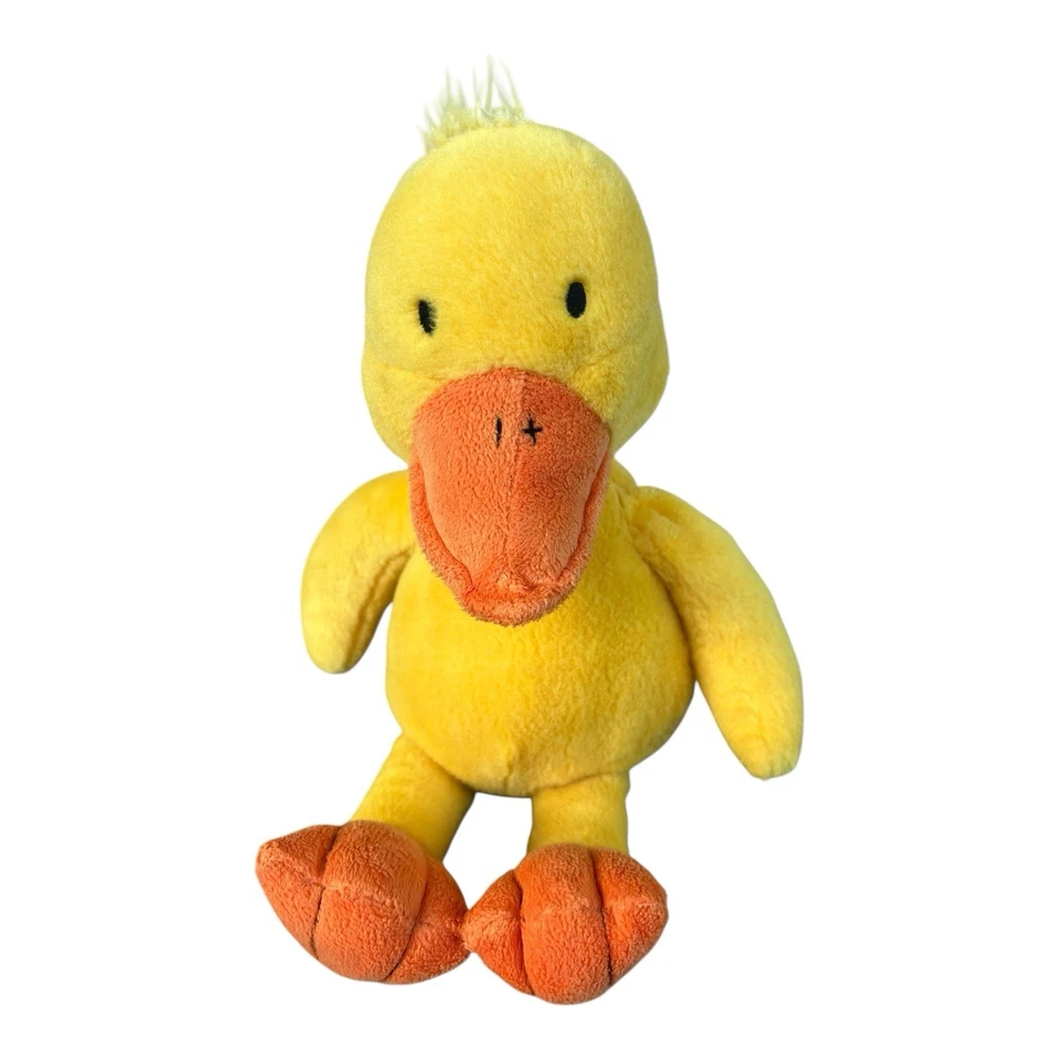 Florett Textil Ente gelb Stofftier Kuscheltier Aldi 33 cm Schlenker Plüschtier - Bild 1 von 4