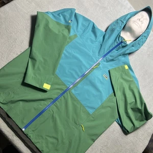 RARA giacca antipioggia Patagonia Mushroom Boulder Fork XL Goretex H2NO Swiftcurrent - Foto 1 di 20