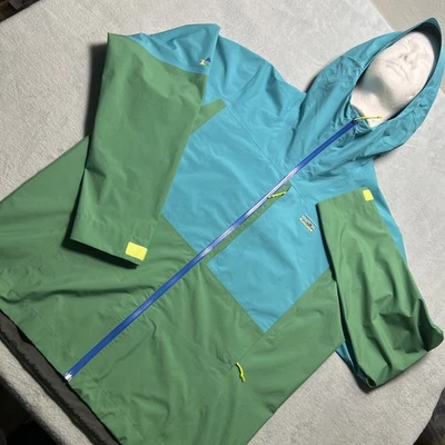 RARE Patagonia Mushroom Boulder Fork Rain Jacket  XL Goretex H2NO Swiftcurrent - Image 1 of 4