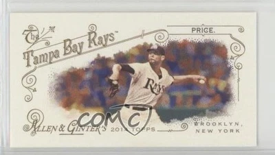 2014 Topps Allen & Ginter's Mini Flag Back /25 David Price #187 - Image 1 of 2