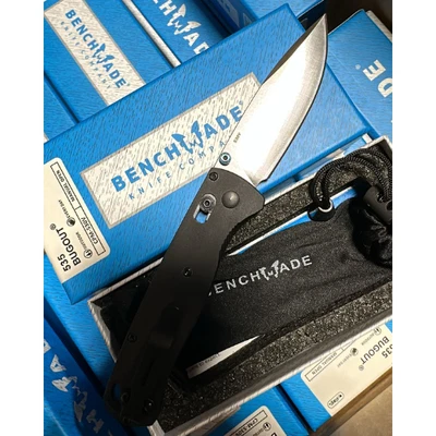 Benchmade Bugout 535BK-2 – Black CF-Elite Handle | CPM-S30V Steel NEW .