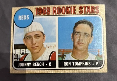 1968 年 Topps Set-Break #247 Johnny Bench RC — 第 1/2 张图片