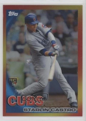 2010 Topps Redemption Red Hot Rookie Starlin Castro #RHR-5 RC - Image 1 of 2