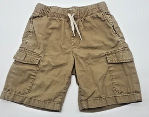 Pantalón corto cargo caqui azul marino antiguo para niños con cintura elástica talla (M 8) - Imagen 1 de 10