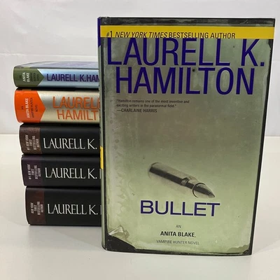 Anita Blake Vampire Hunter 1st Editions Printing Laurell K Hamilton 6 Book Lot Foto 1 de 4
