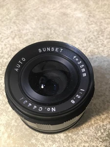 Vintage - Sunset 35mm 1:2.8 No. C4431 Lens Only Not Tested - Picture 1 of 5