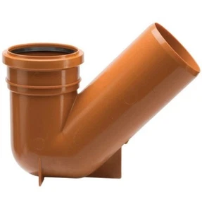 UG413 Polypipe 110mm 4”Universal Gully Trap underground Drainage - Picture 1 of 1