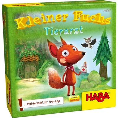 Haba 302797 - Kleiner Fuchs Tierarzt Kinderspiel Würfelspiel Geschenkidee Spiele - Bild 1 von 4