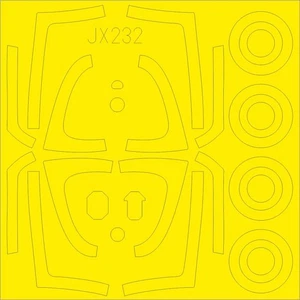 (EDMJX232) - Eduard Mask 1:32 - F/A-18E Tface (Revell) - Bild 1 von 1