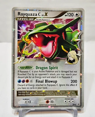 Rayquaza C LV. X DP47 Ultra Rare Promo Pokemon 375 - Image 1 of 4