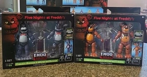 Juego de figuras clásicas de colección Five Night At Freddy’s Endo Series Bonnie & Freddy - Imagen 1 de 3