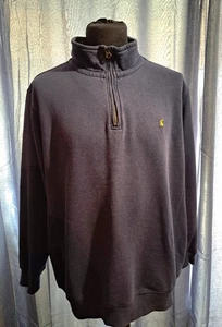 Joules 1/4 Zip Sweatshirt Size XX Large, Blue - Picture 1 of 9