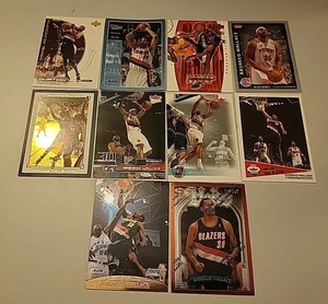 LOT 10 NBA CARDS RASHEED WALLACE TOPPS FLEER HOOPS UD # TRAIL BLAZERS BULLETS - Bild 1 von 4
