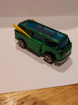 Vintage Hot Wheels Redline 1969 Volkswagen Beach Bomb Aqua Green Diecast - Image 1 of 4