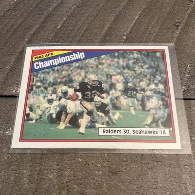 1984 Topps - AFC Championship Marcus Allen #7 - Image 1 of 2