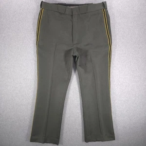 Hercules CDCR Class A Wool Blend Green Patrol Uniform Pants Mens 40 (38x29) - Picture 1 of 16