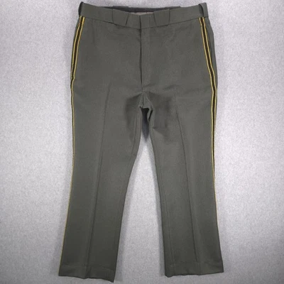 Hercules CDCR Class A Wool Blend Green Patrol Uniform Pants Mens 40 (38x29) - Image 1 of 4