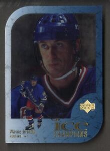 1997-98 Upper Deck Ice Champions Wayne Gretzky Die-Cut /100 90s grail insert