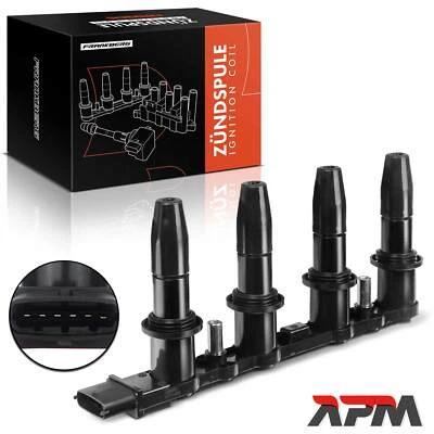 Bobine d'Allumage pour Opel Astra H L08 Corsa D Meriva Vectra C Zafira 1.6  Fiat - Photo 1/4