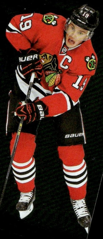 2014 FLEER SHOWCASE JONATHAN TOEWS 11 MINT METAL UNIVERSE CHICAGO BLACKHAWKS - Image 1 of 2