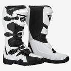 Fly Racing Maverik MX Boots - White/Black - SZ 13 - 364-67513