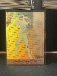 1992 Upper Deck Game Breakers holograma Haywood Jeffires #GB3 Houston Oilers - Imagen 1 de 2