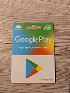 150 € google play Karte Aufladbar 