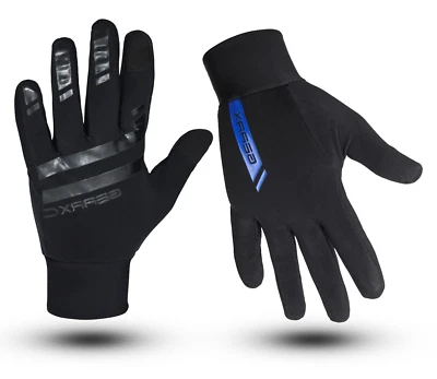 Motorbike Gloves Winter Under Layer Running Cycling Working Microfleece - Image 1 of 3