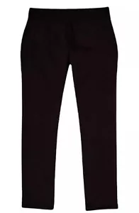 Athletic Works Girls Sweatpants Black 10/12 Fleece Elastic Waist Pull On Pockets - Picture 1 of 11