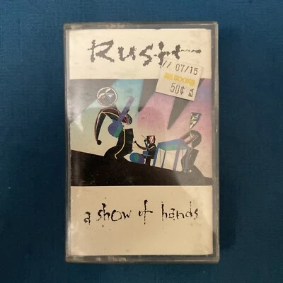 A Show Of Hands by Rush (Cassette, 1989, Polygram) Live Progressive Rock Tape - Image 1 of 4