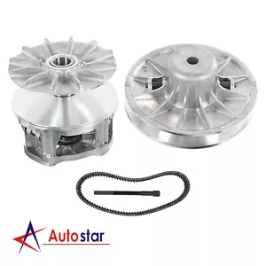 Primary & Secondary Clutch w/ Belt For Polaris Ranger 570 2015 1323275 1323070 - Foto 1 di 12