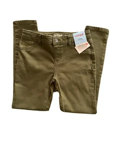 Cat & Jack Girl's Jeggings Super Stretch Spring Olive - Size 12 K41 - Picture 1 of 4