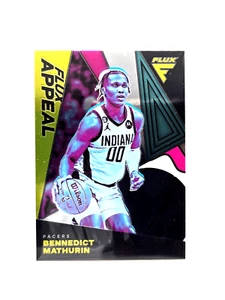 2022-23 Panini Flux Appeal Bennedict Mathurin #11 Indiana Pacers - Imagen 1 de 4