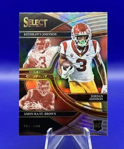 2023 Select DP Select Company JOHNSON/ST. BRAUN/ADDISON Rookie RC USC #SC-US - Bild 1 von 2