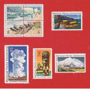 #1448-1454 #C84 MNH OG National Parks 100years Free S/H - Picture 1 of 1